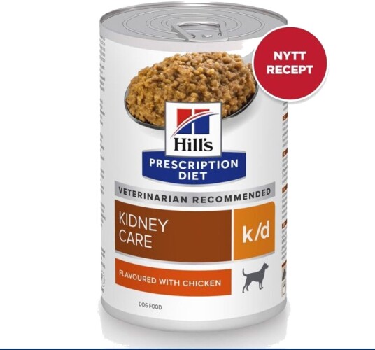 Hill's våtfôr Hpd C Wet K d Kidney Care Original Chicken 350 g 12x370 G
