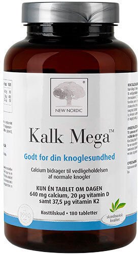 New Nordic Kalk Mega   180 tabletter
