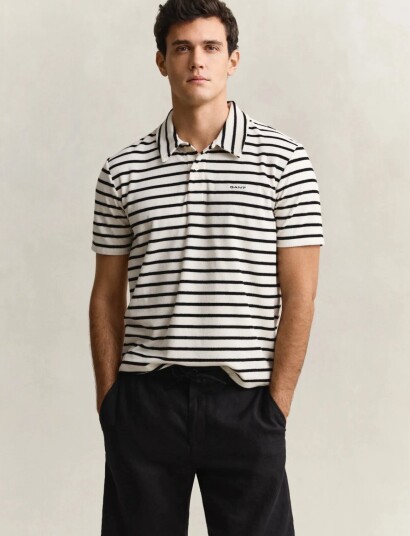 GANT Towelling Ss Polo Cream XL