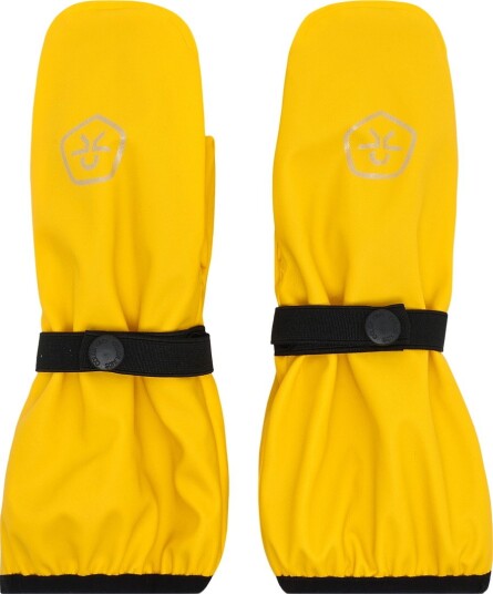 Color Kids Mittens Pu Yellow 2 4Y Color Kids Mittens Pu Yellow 2 4Y