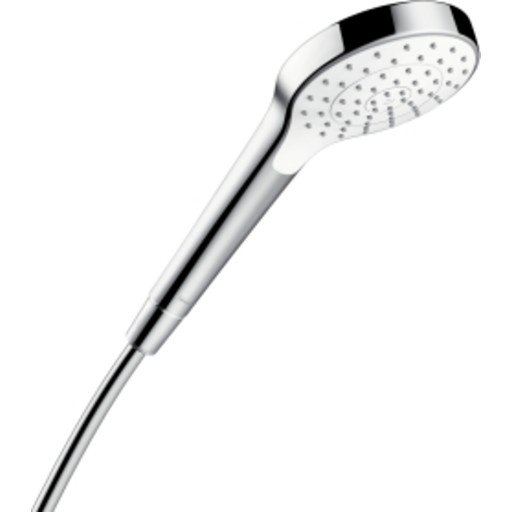 Hansgrohe Croma Select S Hånddusj 1jet, EcoSmart, Hvit/Krom Hansgrohe Croma Select S Hånddusj 1jet, EcoSmart, Hvit/Krom