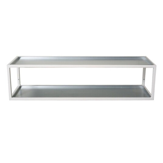 Scherlin Skohylle 11 Hvit Stål/Sink