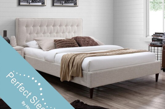 Seng EMILIA med Madrass HARMONY TOP 160x200cm -