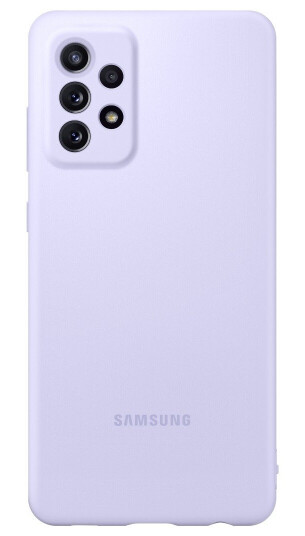 Samsung Silicone Cover Galaxy A72 Violet