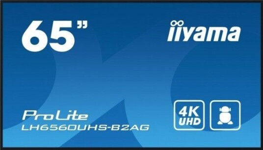 iiyama LH6560UHS-B2AG 65" 4K UHD LCD-informasjonskjerm med Android 11