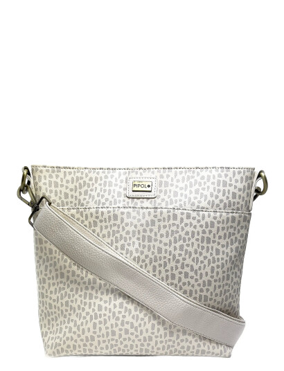 Pipol"s Bazaar All Cross Bag Dot Light - Grey - ONE SIZE