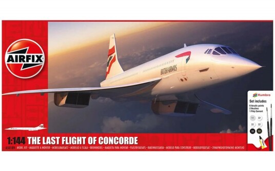 Airfix Startsett 1/144 The Last Flight of Concorde