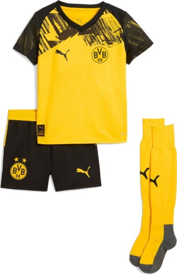BVB Borussia Dortmund 25/26 Hjemmesett Barn Gul 98
