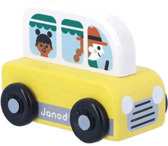 Janod Janod - Cross Roads - Van - Yellow - ONE SIZE