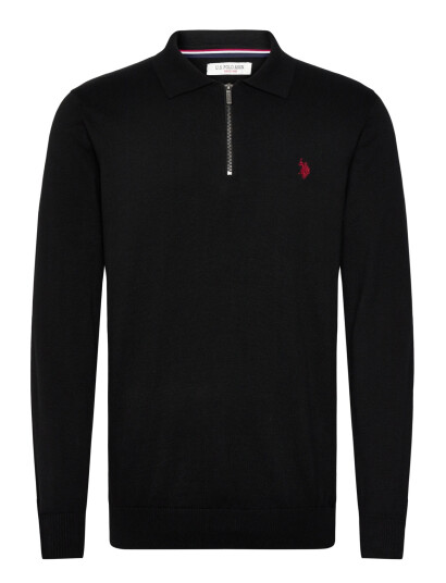 U.S. Polo Assn. Rocky Reg Hz Uspa M Knit - Black - XL U.S. Polo Assn. Rocky Reg Hz Uspa M Knit - Black - XL