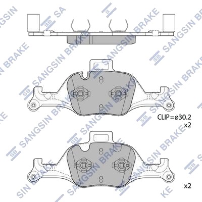 Hi Q SP2601 Bremseklosser