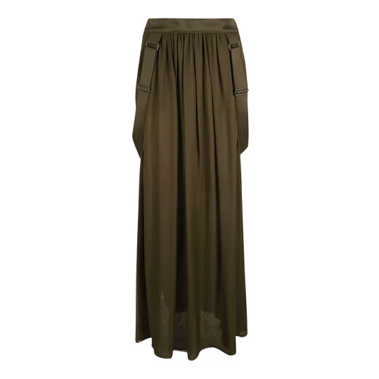Max Mara Dame Skjørt Grønn XS