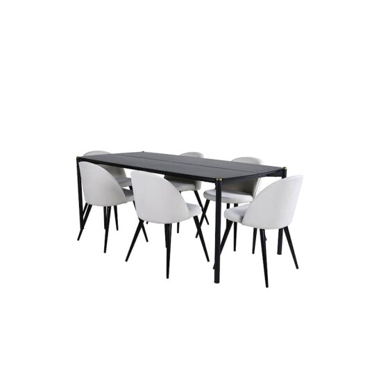 Venture Home Spisegruppe Venture Home Paris Spisebord og Valentina Spisestol GR22324