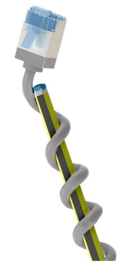 Goobay 74307 1 M Cat6a U/Ftp Stp Rj-45 Rj-45 Vit
