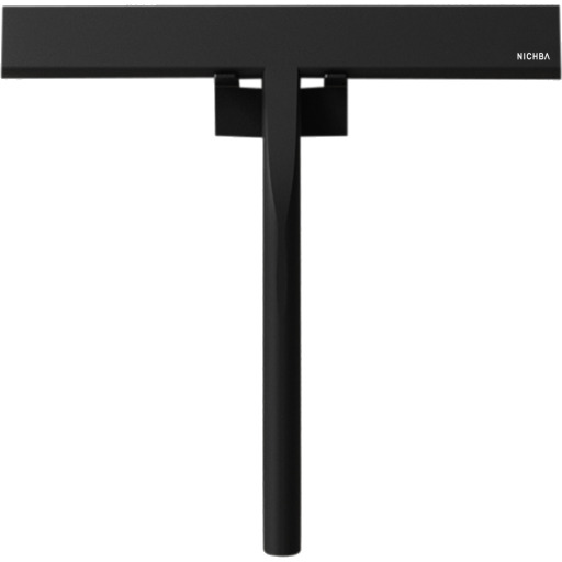 Nichba Shower Wiper Svart 23 x 23 x 3,5 cm Svart Nichba Shower Wiper Svart 23 x 23 x 3,5 cm Svart