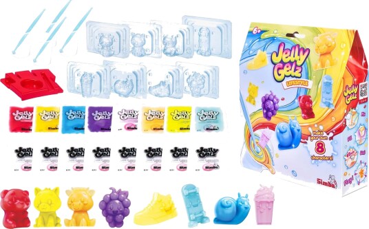 Jelly Gelz Lifestyle Hobbysett Med Gel Og Former Jelly Gelz Lifestyle Hobbysett Med Gel Og Former
