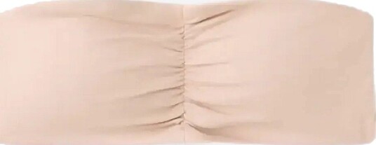 Mango Bandeau Top LIGHT BEIGE L