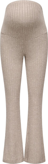 Only Maternity Olmlola Flared Rib Pant Jrs Beige M