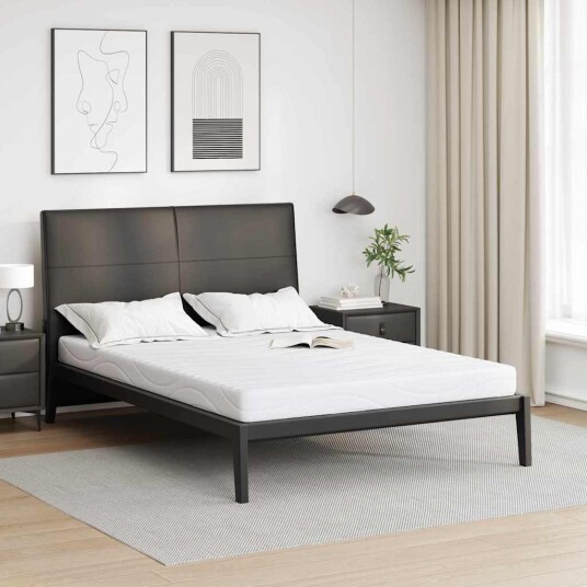 vidaXL Madrass Medium 160 x 200 cm Hvit