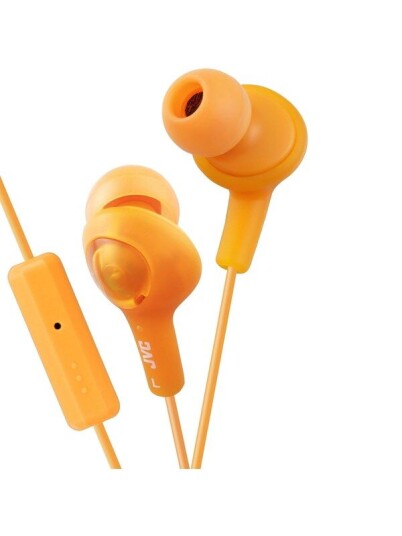 JVC Headphone FR6 Gumy Plus Mic Orange JVC Headphone FR6 Gumy Plus Mic Orange