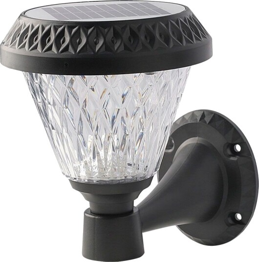 V Tac 0,8W Solara LED vegglampe med sensor og solcelle CCT RF fjernkontroll IP44 sort 16x23 cm Kulør : 3 i 1 V Tac 0,8W Solara LED vegglampe med sensor og solcelle CCT RF fjernkontroll IP44 sort 16x23 cm Kulør : 3 i 1