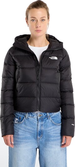 The North Face Women's Hyalite Down Hooded Jacket TNF Black L