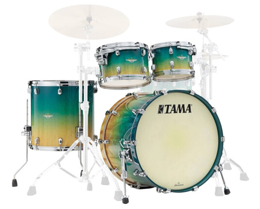 Tama ME42TZS-VMMF SC Maple 4-shellkit Marine Shoreline Movingul Fade
