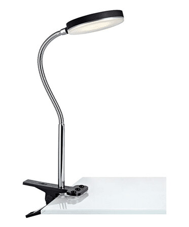 Flex Clip Skrivebordslampe Sort Flex Clip Skrivebordslampe Sort