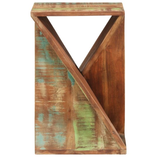 vidaXL Sidebord 35x35x55 cm gjenvunnet heltre