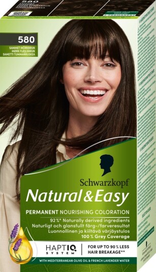 Schwarzkopf Professional Natural & Easy 580 Velvet Dark Brown Schwarzkopf Professional Natural & Easy 580 Velvet Dark Brown