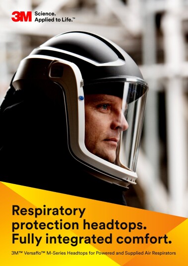 3m™ versaflo™ hjelm med flammesikker ansiktstetting m-307 3m™ versaflo™ hjelm med flammesikker ansiktstetting m-307