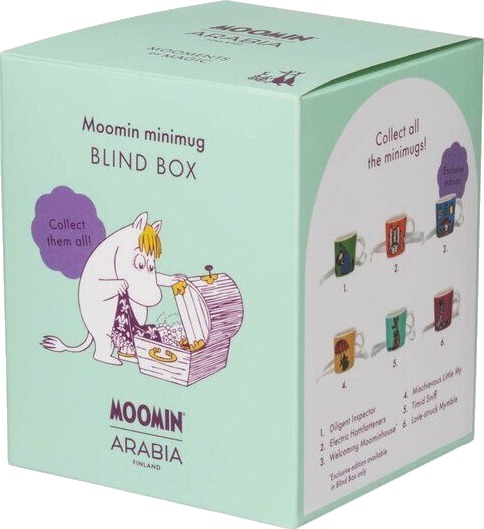 MoominArabia Mummikopp mini 3 cm overraskelsesboks MoominArabia Mummikopp mini 3 cm overraskelsesboks