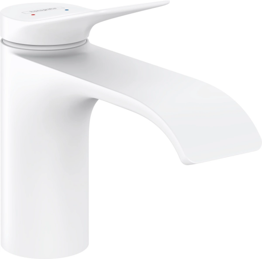 Hansgrohe Vivenis Servantbatteri 80 Uten Bunnventil, Hvit Matt Hansgrohe Vivenis Servantbatteri 80 Uten Bunnventil, Hvit Matt