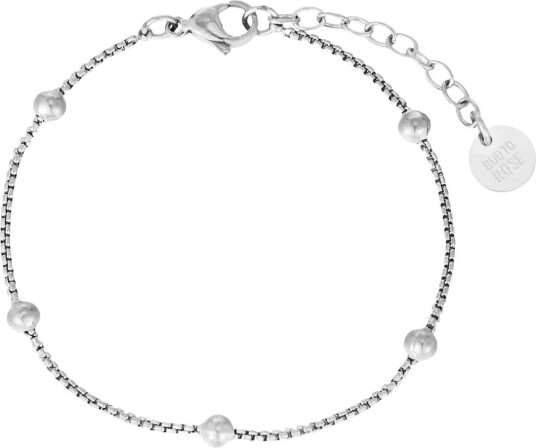 Bud To Rose Sacramento Bracelet Silver   Silver   ONE SIZE