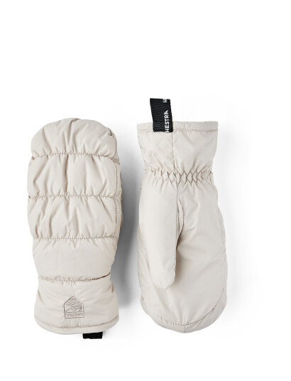 Hestra Puffer Jr - Mitt Natural Beige - Cream - 10-11Y
