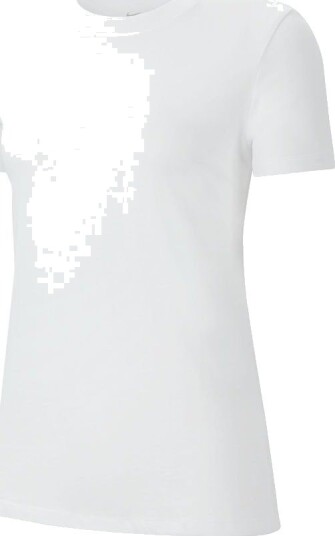 Nike T skjorte Park 20 Hvit/svart Kvinner størrelse X Large