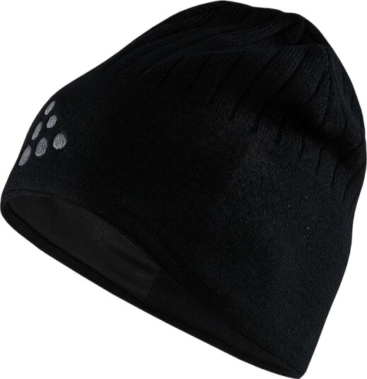 Craft Adv Windblock Knit Hat Black L/XL, Black