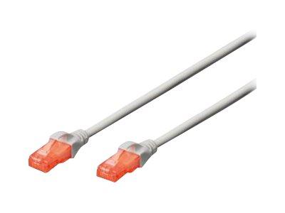 Digitus 30 m RJ-45 Cat 6 Koblingskabel Grå - Halogenfri