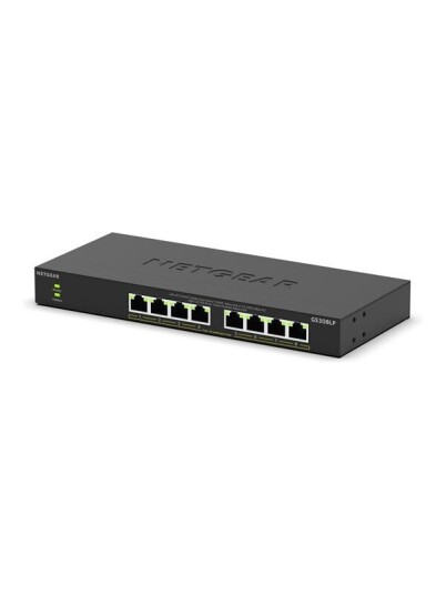 Netgear Switch 8 Port Poe Gigabit Unmanaged Gs308lp