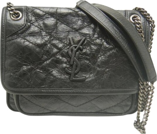 Yves Saint Laurent Vintage Dame Pre owned Svart ONE SIZE, Yves Saint Laurent Vintage Dame Pre owned Svart ONE SIZE,