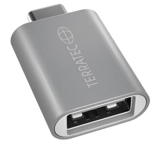 TERRATEC Connect C1 Usb C Usb A Silver