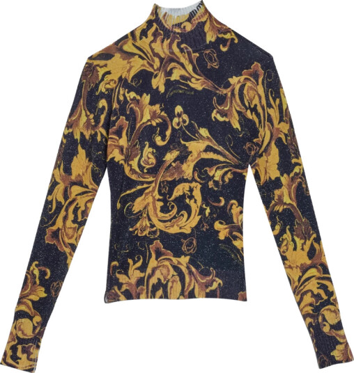 Versace Jeans Couture Dame Strikkevarer Flerfarget M,