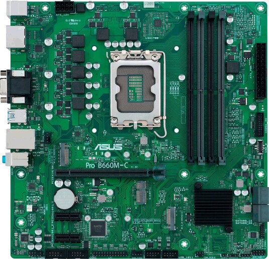 ASUS PRO B660M C CSM Intel LGA1700 DDR5 Micro ATX