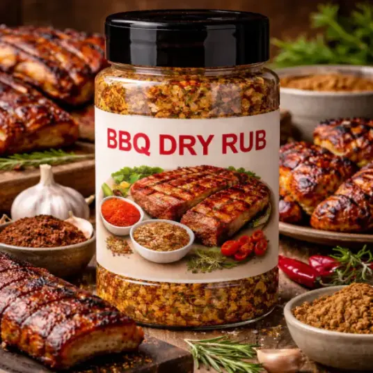 BBQ Dry Rub krydderblanding til grill og kjøtt BBQ Dry Rub krydderblanding til grill og kjøtt