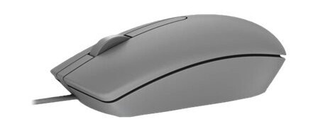 Dell Ms116 - Mus - Optisk - 2 Knapper - Kablet - Usb - Grå