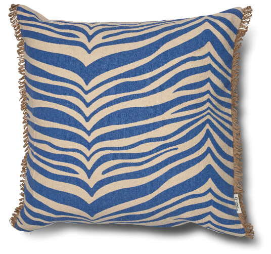 Zebra pute blå