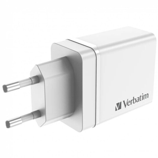 Verbatim 30W USB Lader med 1 x USB-C PD 20W - Mobillader