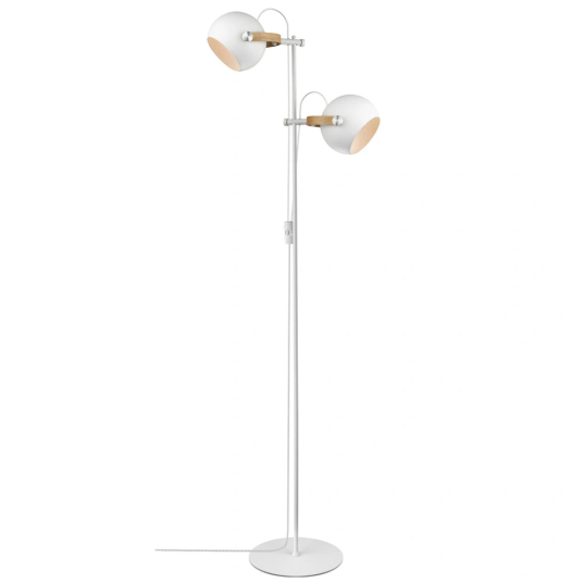 Halo Design D.C 2L Gulvlampe Hvit/Tre Halo Design D.C 2L Gulvlampe Hvit/Tre