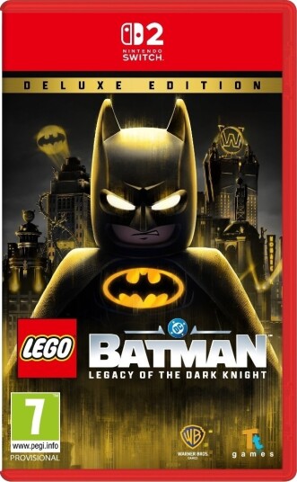 LEGO Batman: Legacy of the Dark Knight Deluxe Edition Switch 2 Spill LEGO Batman: Legacy of the Dark Knight Deluxe Edition Switch 2 Spill