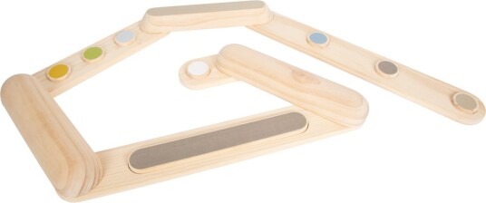 Small Foot - Wooden Balance Beam Adventure 7dlg.